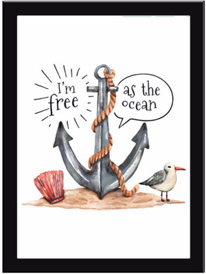 

I Am Free Paper Print(11.69 inch X 8.27 inch)