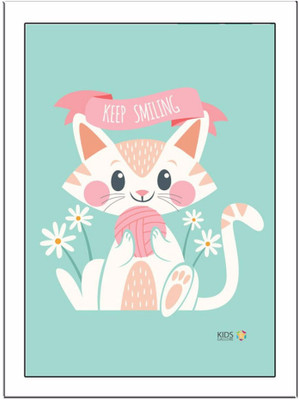 

Keep-Smiling Paper Print(11.69 inch X 8.27 inch, Framed)
