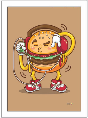 

Burger Paper Print(11.69 inch X 8.27 inch)