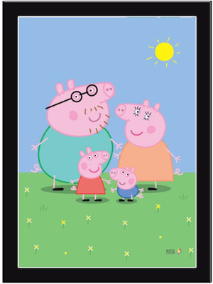 

4-Pink-Pig Paper Print(11.69 inch X 8.27 inch)
