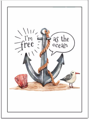

I Am Free Paper Print(11.69 inch X 8.27 inch)