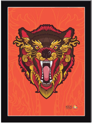 

Tiger-Face-Ethnic Paper Print(11.69 inch X 8.27 inch)