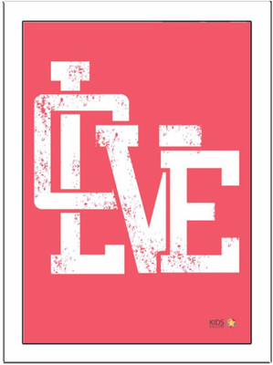 

Love-Pink Paper Print(11.69 inch X 8.27 inch, Framed)