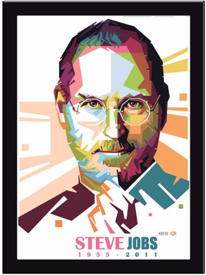 

Steve Jobs Paper Print(11.69 inch X 8.27 inch)