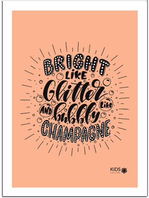 

Bright-Like-Glitter Paper Print(11.69 inch X 8.27 inch, Framed)