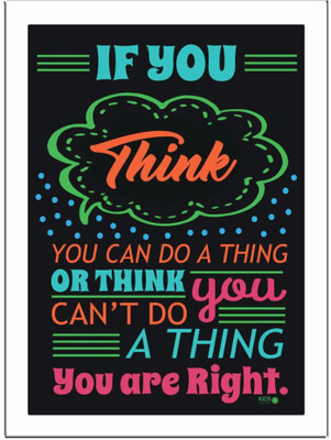 

If You Think Paper Print(11.69 inch X 8.27 inch)