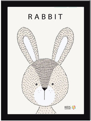 

Rabbit -Grey Paper Print(11.69 inch X 8.27 inch)