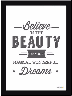 

Believe In The Beauty Paper Print(11.69 inch X 8.27 inch)