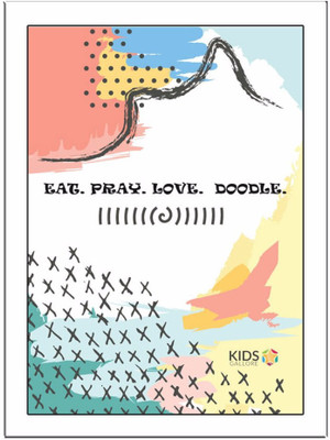 

Eat-Pray-Love-Doddle-1 Paper Print(11.69 inch X 8.27 inch, Framed)