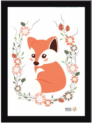 

Forest Animal- Orange Paper Print(11.69 inch X 8.27 inch)