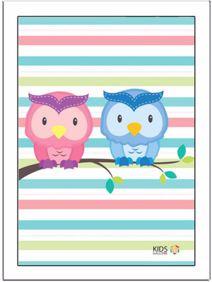 

Owls-Striped-BackG Paper Print(11.69 inch X 8.27 inch)