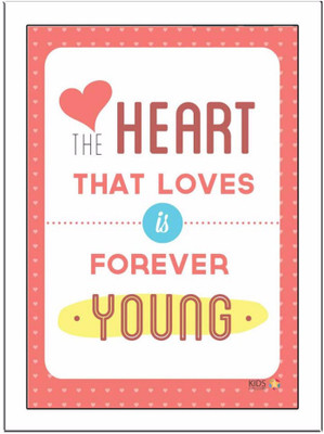 

Heart-That-Love Paper Print(11.69 inch X 8.27 inch, Framed)