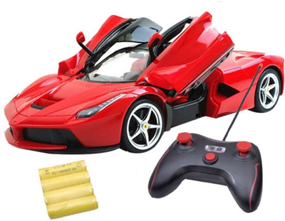 

Z A Enterprises Rechargeable Remote Control 1:16 Ferrari Toy Car for kids(Red)
