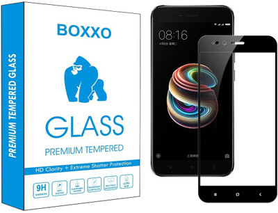 Boxxo Tempered Glass Guard for Mi A1(Pack of 1)