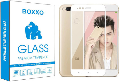 Boxxo Tempered Glass Guard for Mi A1(Pack of 1)