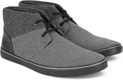 

Clarks Gosling Mid Grey Combi Sneakers For Men(Grey