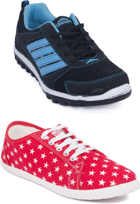 

Asian Women's Combo Pack of 2 casual shoes Casuals For Women(Multicolor