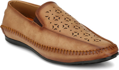 

El Paso Men's Tan Artificial Leather Slip On Comfort Casual Shoes Casuals For Men(Tan