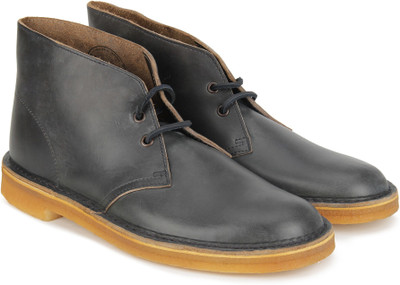 

Clarks Desert Boot Petrol Blue Lea Boots For Men(Blue