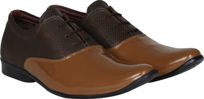 

Bachini Bachini Scott Crown oxfords Casual Party Formal Shoe (Tan) Derby For Men(Tan, Brown