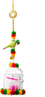 

petal crafts Decorative Showpiece - 14 cm(Nylon, Multicolor)