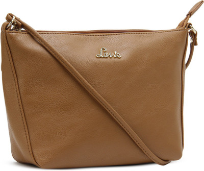 

Lavie Girls Casual Brown PU Sling Bag