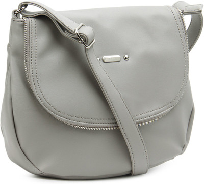 

Lavie Girls Casual Grey PU Sling Bag