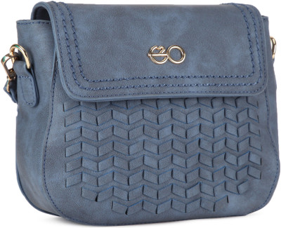 

E2O Fashion Women Casual Blue PU Sling Bag