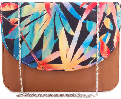 

Radhika Store Girls Evening/Party Multicolor Canvas, Leatherette Sling Bag