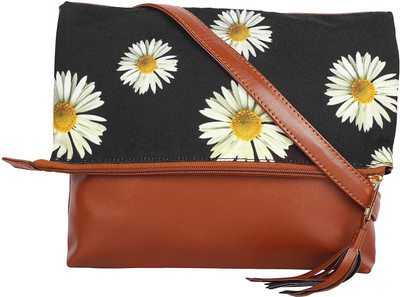 

Ayeshu Women Casual Brown PU Sling Bag
