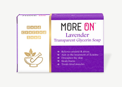 

MORE ON LAVENDER AYURVEDIC HAND MADE SOAP(125 g)