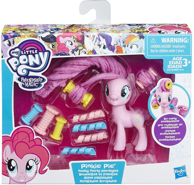 

My Little Pony Twisty Twirly Hairstyles Pinkie Pie - 19.7 cm(Multicolor)