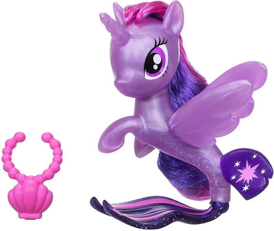 

My Little Pony The Movie Twilight Sparkle Seapony - 15.2 cm(Purple)