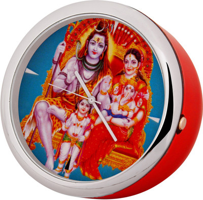 Evelyn Analog Blue Clock