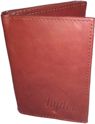 

hydee Men Brown Genuine Leather Wallet(7 Card Slots), Br03