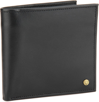 

Hidesign Men Black Genuine Leather Wallet(8 Card Slots)