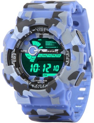 Neems Army Digital Sports Fashion Blue Color Watch For Boys And Men's latest model in sports Watch  - For Boys   Watches  (Neems)