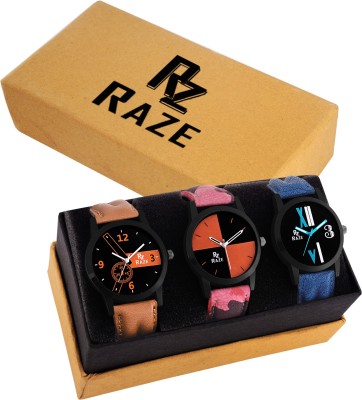 Raze RZ513~RZ506~RZ511 Triple Combo Collection Watch  - For Men   Watches  (RAZE)