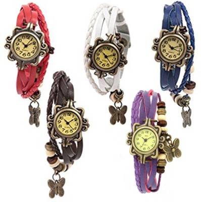 Shree Butterfly Fancy Multi color Watch  - For Women   Watches  (shree)