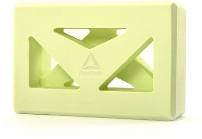 

REEBOK SHAPED YOGA BLOCK - GREEN Yoga Blocks(Green Pack of 1)