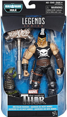 

Marvel Thor Legends Series 6-inch Nine Realms Warriors (’s Ares)(Multicolor)