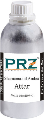 

PRZ Shamama-tul Amber Attar For Unisex (300 ML) - Pure Natural Premium Quality Perfume (Non-Alcoholic) Floral Attar(Floral)