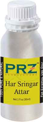 

PRZ Har Sringar Attar For Unisex (30 ML) - Pure Natural Premium Quality Perfume (Non-Alcoholic) Floral Attar(Floral)