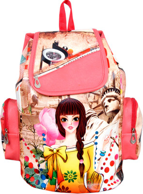 

FighterBulls PNKPOSTR 10 L Backpack(Pink)