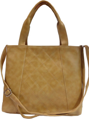 

PANACHEBAGS Royal Look Solid Designer Brand New Casual Wear Hand/SLING bag Waterproof Multipurpose Bag(Beige, 2 L)
