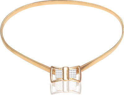 

kaptsuncreation Girls Party, Casual, Formal, Evening Gold Metal Belt, Na