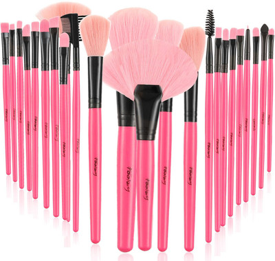 FOOLZY Set of 24 Professional Makeup Brushes Kit(Pack of 24)