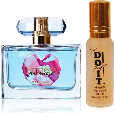 

Oriflame Sweden Tenderly Promise Eau de Toilette 50ml (31875) With Just Do It Perfume 30ml(Set of 2)