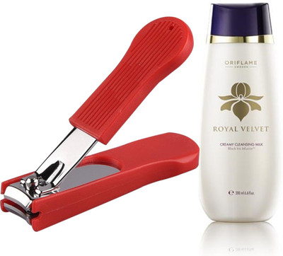 

Oriflame Sweden Royal Velvet Creamy Cleansing Milk 200ml (22421) With Nail Cutter(Set of 2)