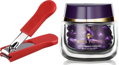 

Oriflame Sweden Royal Velvet Ultra Firming Capsules 28 pcs (24547) With Nail Cutter(Set of 2)